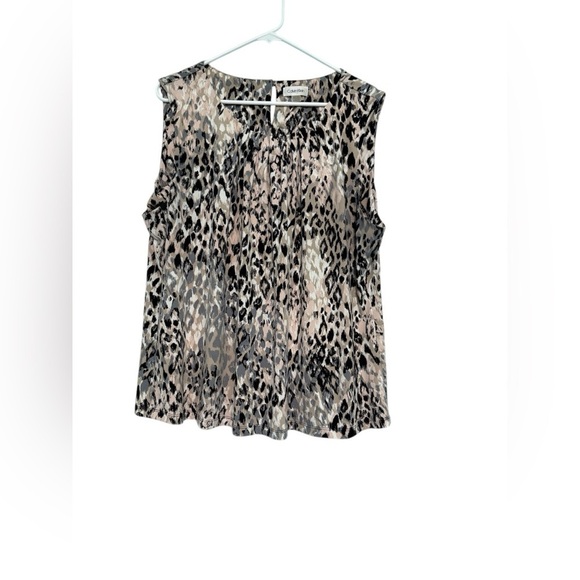 Calvin Klein Tops - Calvin Klein Leopard Print Sleeveless